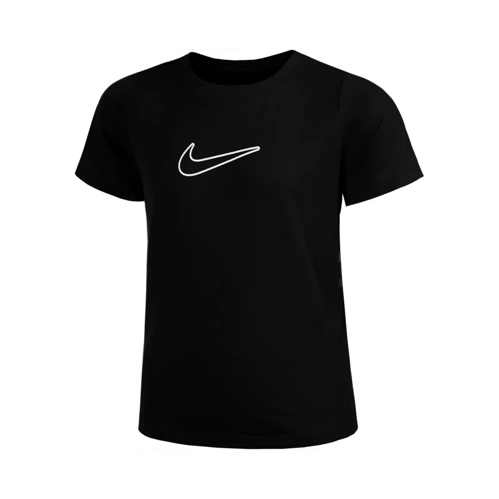 Nike Dri - Fit One STD T Shirt Mädchen Schwarz