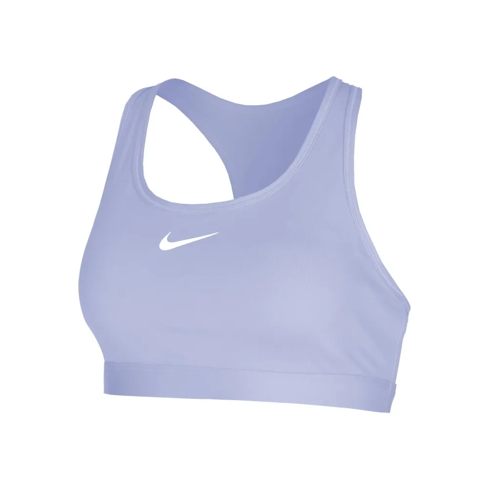 Nike Swoosh Medium Support Sport - BH Damen Lila