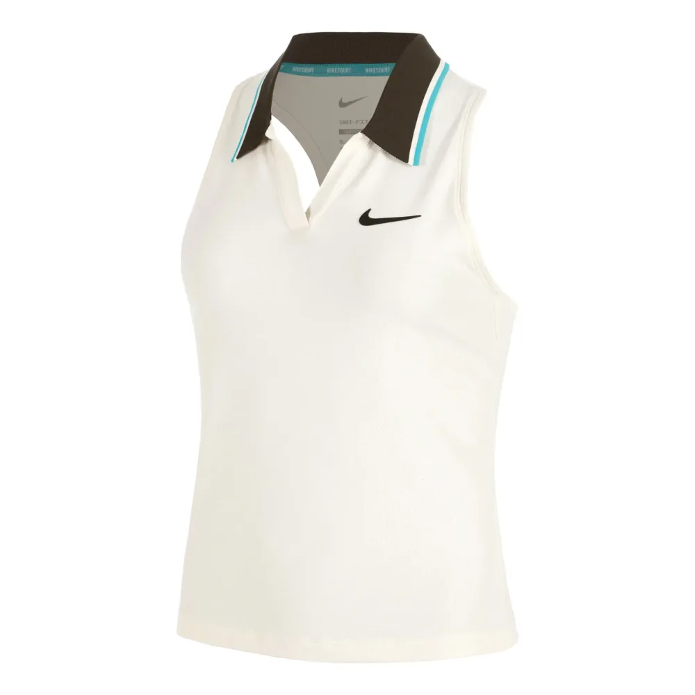 Nike Court Dri - FIT Slam Tank Top Damen Creme, Braun