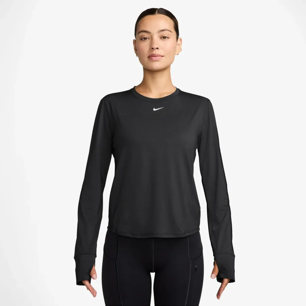 Nike One Classic Dri - FIT Longsleeve Damen Schwarz
