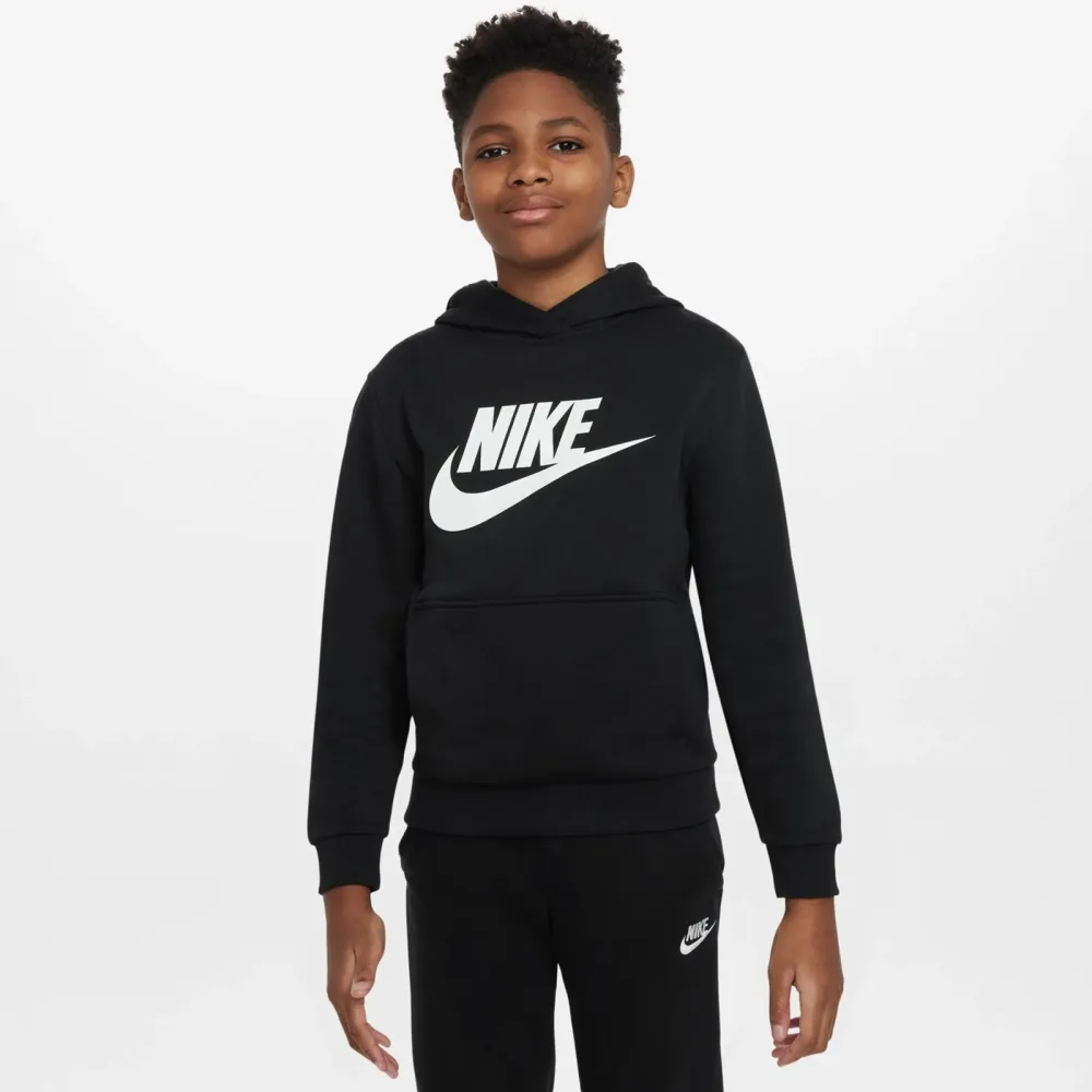 Nike Club Fleece Hoody Kinder - schwarz