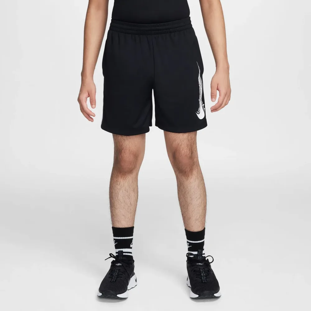 Nike Dri - Fit Multi Shorts Kinder Schwarz