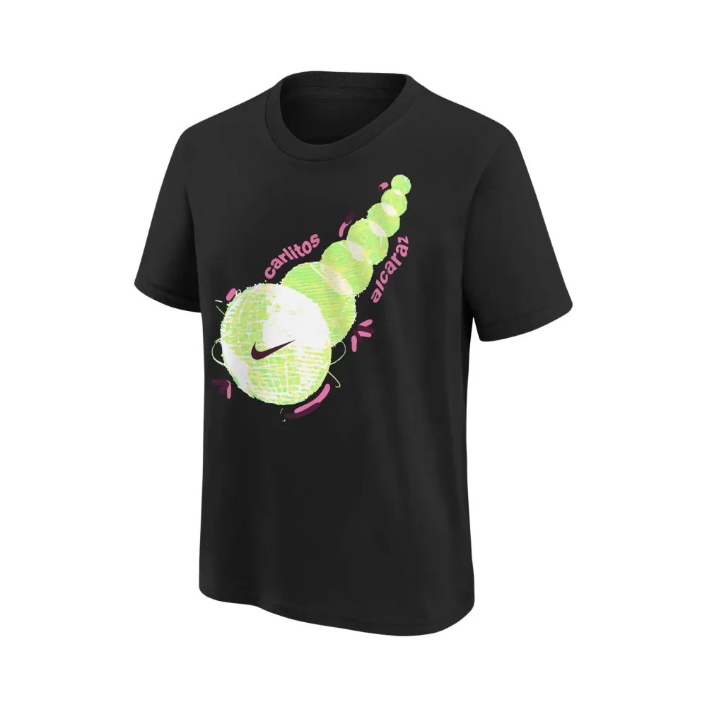 Nike Carlos Alcaraz T - Shirt Jungen Schwarz