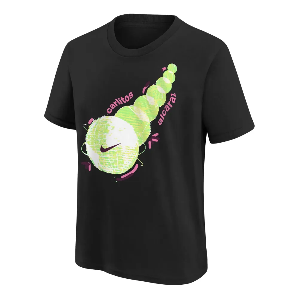 Nike Carlos Alcaraz T - Shirt Herren Schwarz