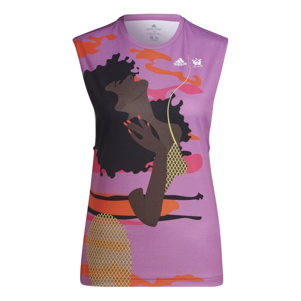 adidas New York Unitefit SVL Tank - Top Herren Lila, Mehrfarbig