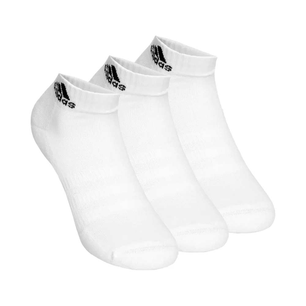 adidas Crew Sportswear Ankle Sportsocken 3er Pack - Weiß, Schwarz