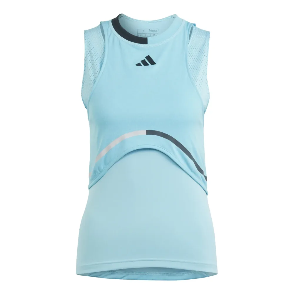adidas Match Pro Tank - Top Damen Hellblau, Mehrfarbig