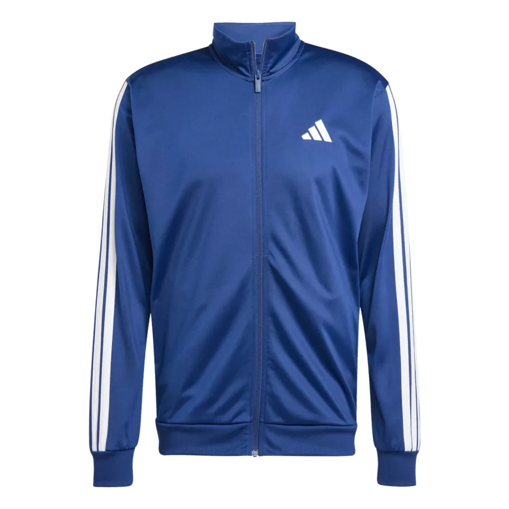 adidas 3Stripes Trainingsjacke Herren - Blau, Weiß