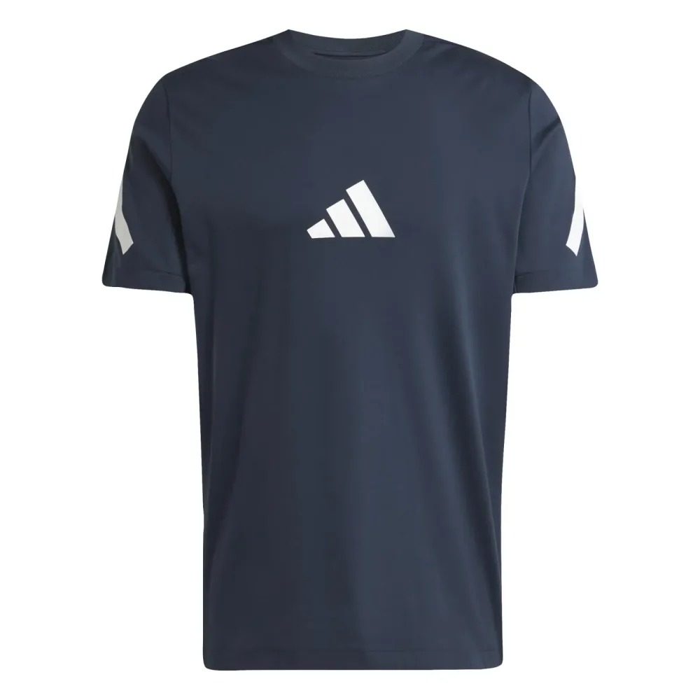adidas Z.N.E. T - Shirt Herren Dunkelblau, Weiß