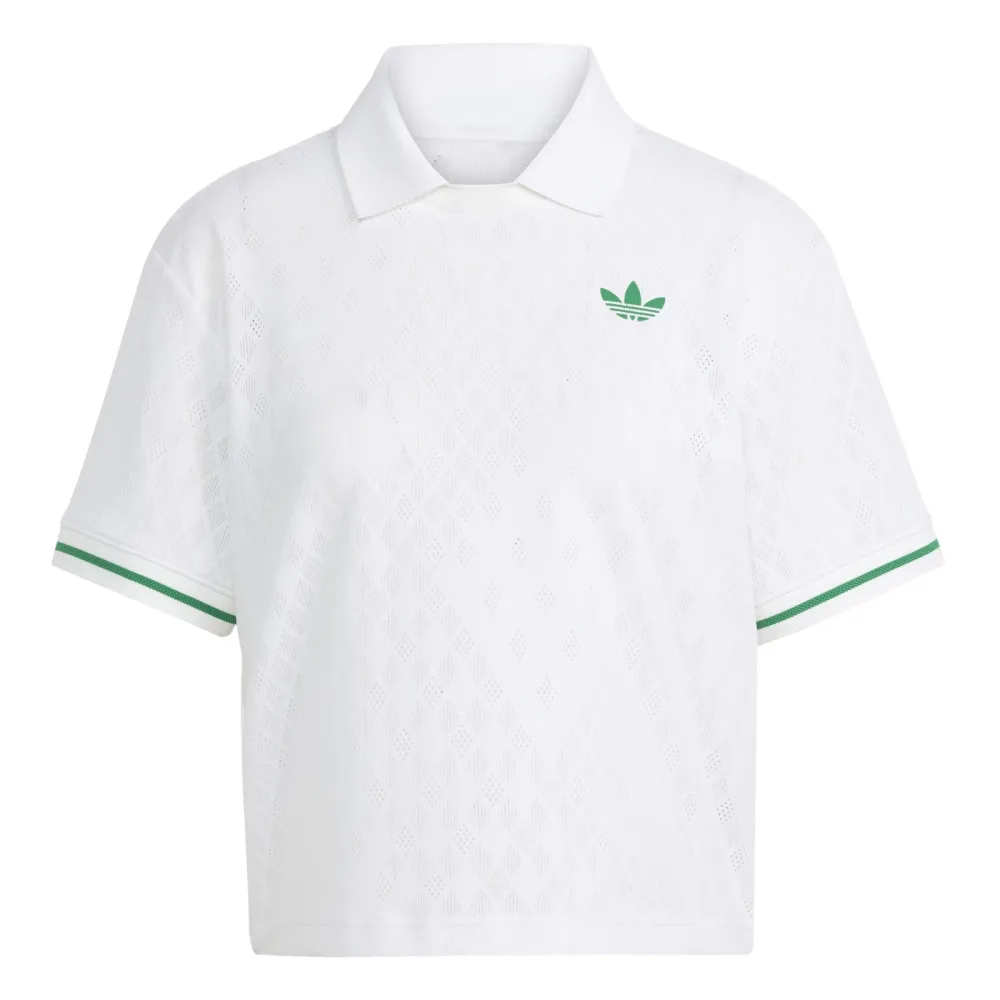 adidas Pro Polo Damen - Weiß