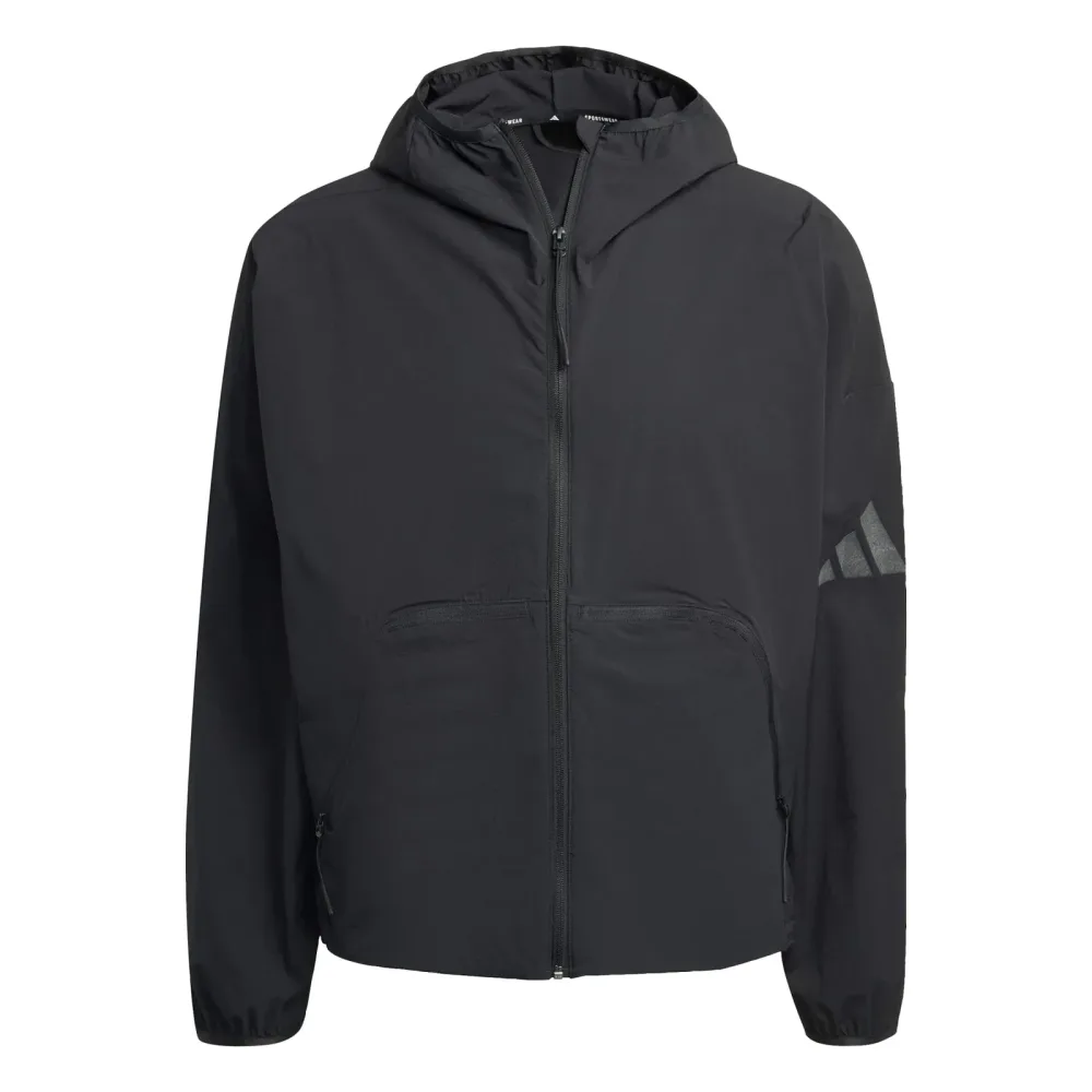 adidas My Shelter Windbreaker Trainingsjacke Herren - schwarz