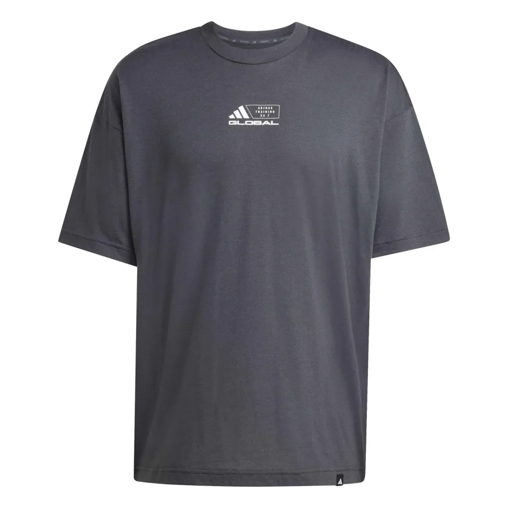 adidas GFX Glob T - Shirt Herren dunkelgrau