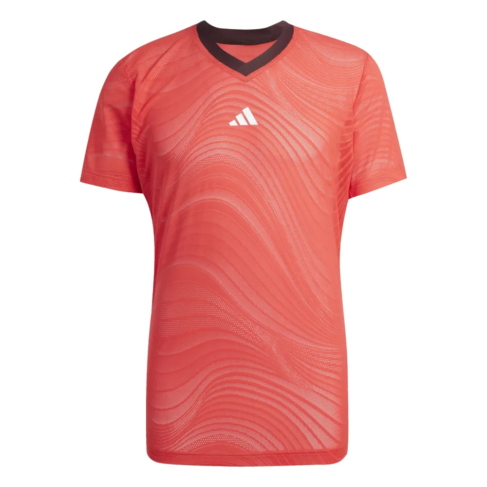 adidas Freelift Mesh Pro T - Shirt Herren Rot