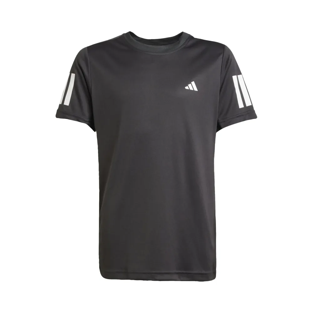 adidas Club 3Stripes T - Shirt Jungen schwarz