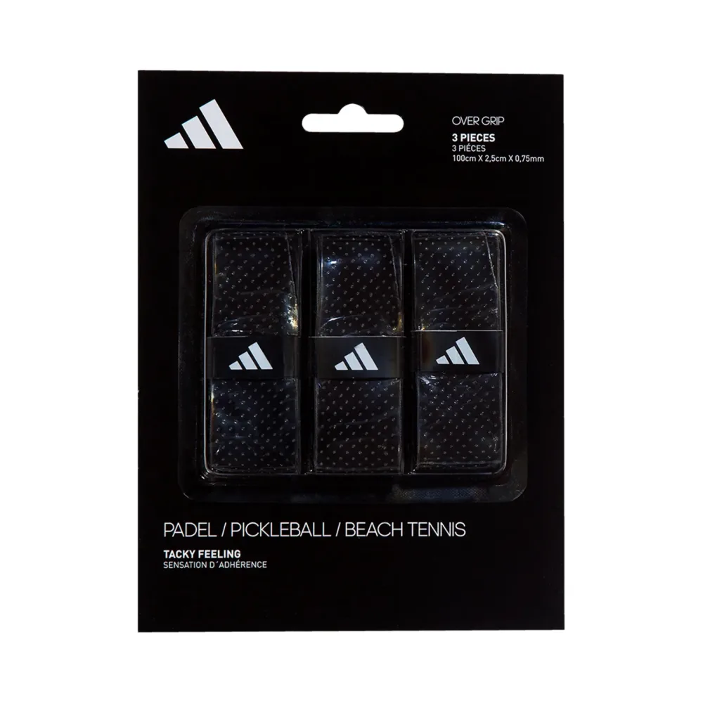adidas Padel Overgrip 3er Pack - Schwarz