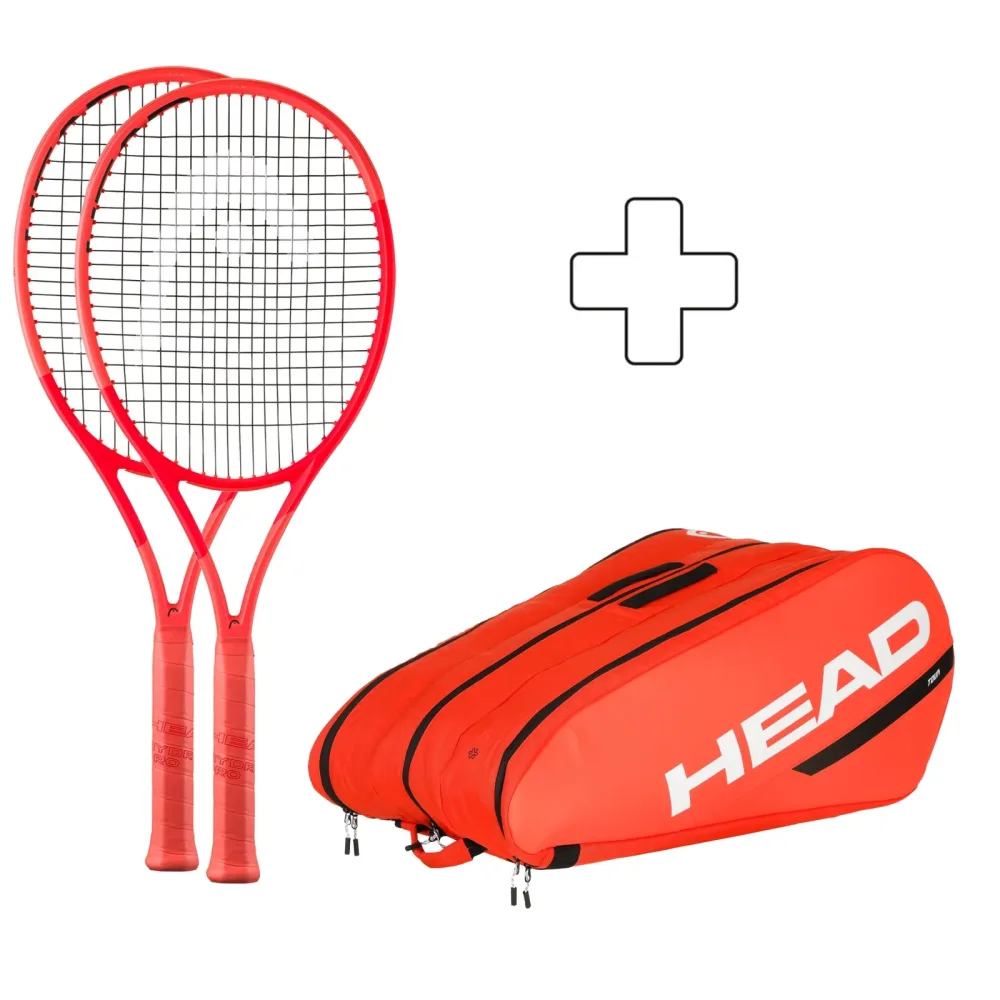 HEAD 2x Team 2025 plus Schlägertasche