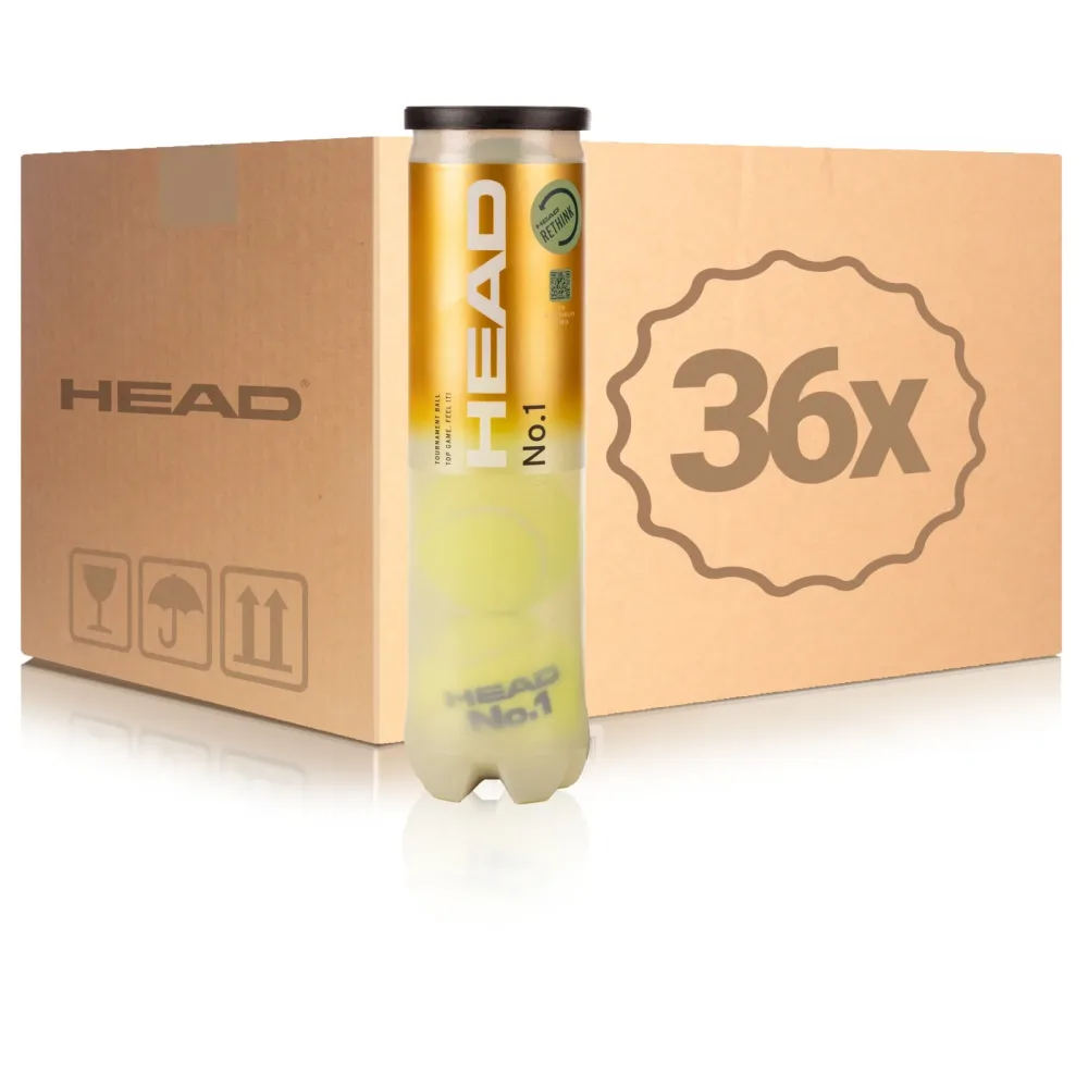 HEAD 36x 4er Dose No.1 im Karton