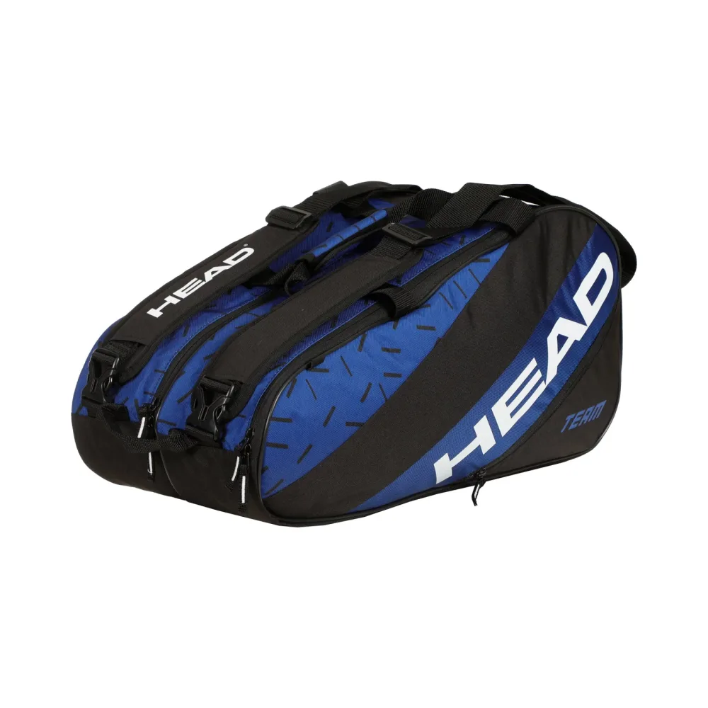 HEAD Team Padel Bag L Padelschlägertasche - Schwarz, Silber