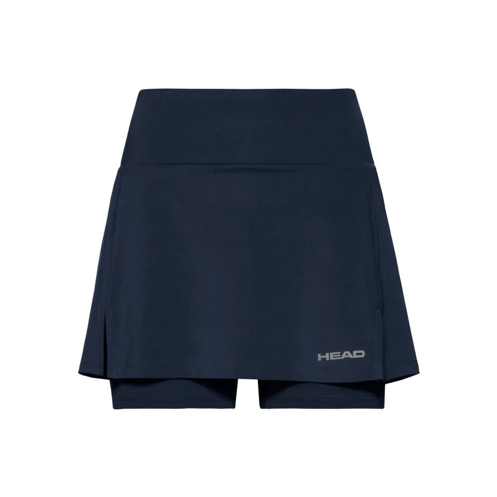 HEAD Club Basic Long Rock Damen - Dunkelblau, Silber