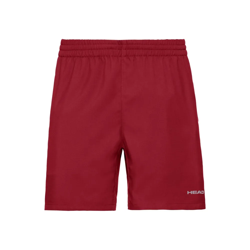 HEAD Club 7in Shorts Herren - Rot, Silber