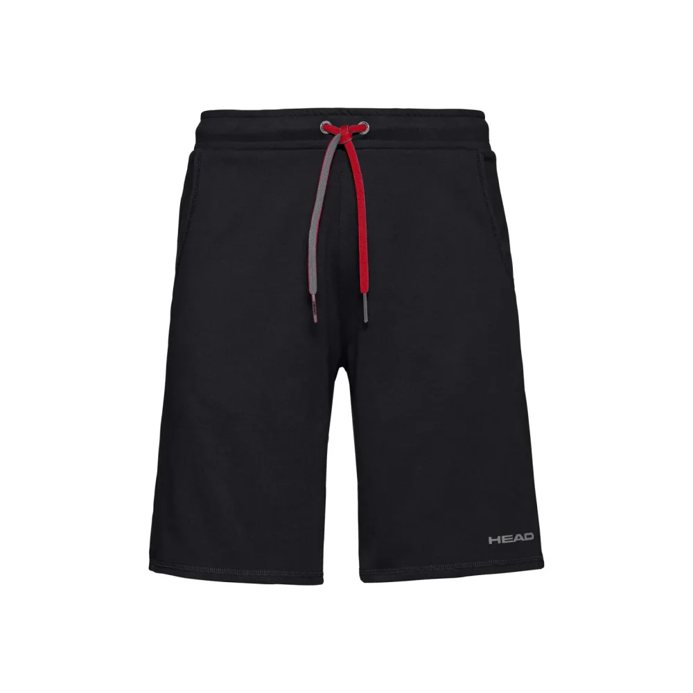 HEAD Club Jacob Shorts Jungen - Schwarz, Rot