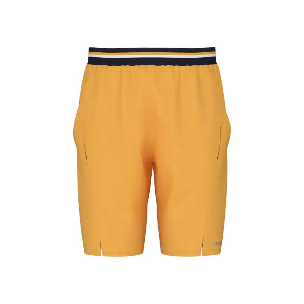HEAD Performance Shorts Herren - Goldgelb, Dunkelblau