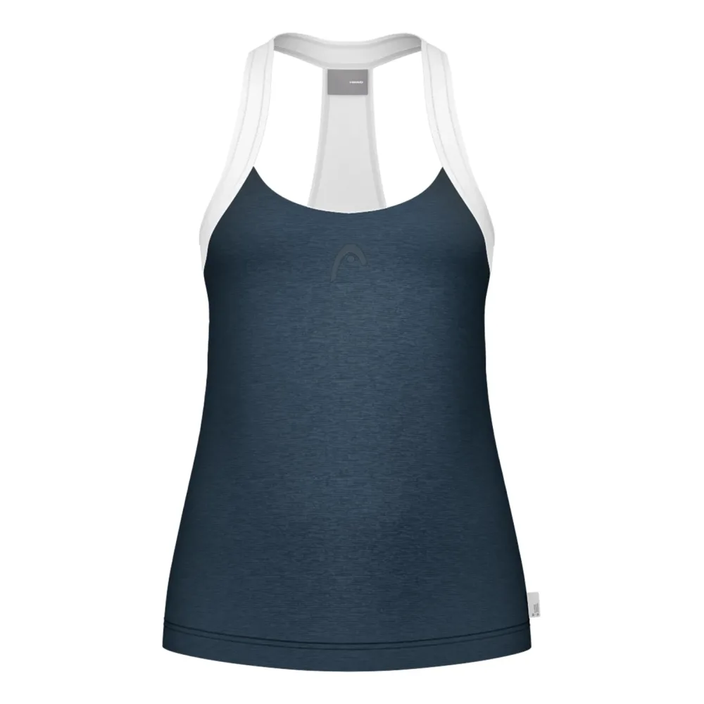 HEAD Play Tech Tank - Top Damen Dunkelblau