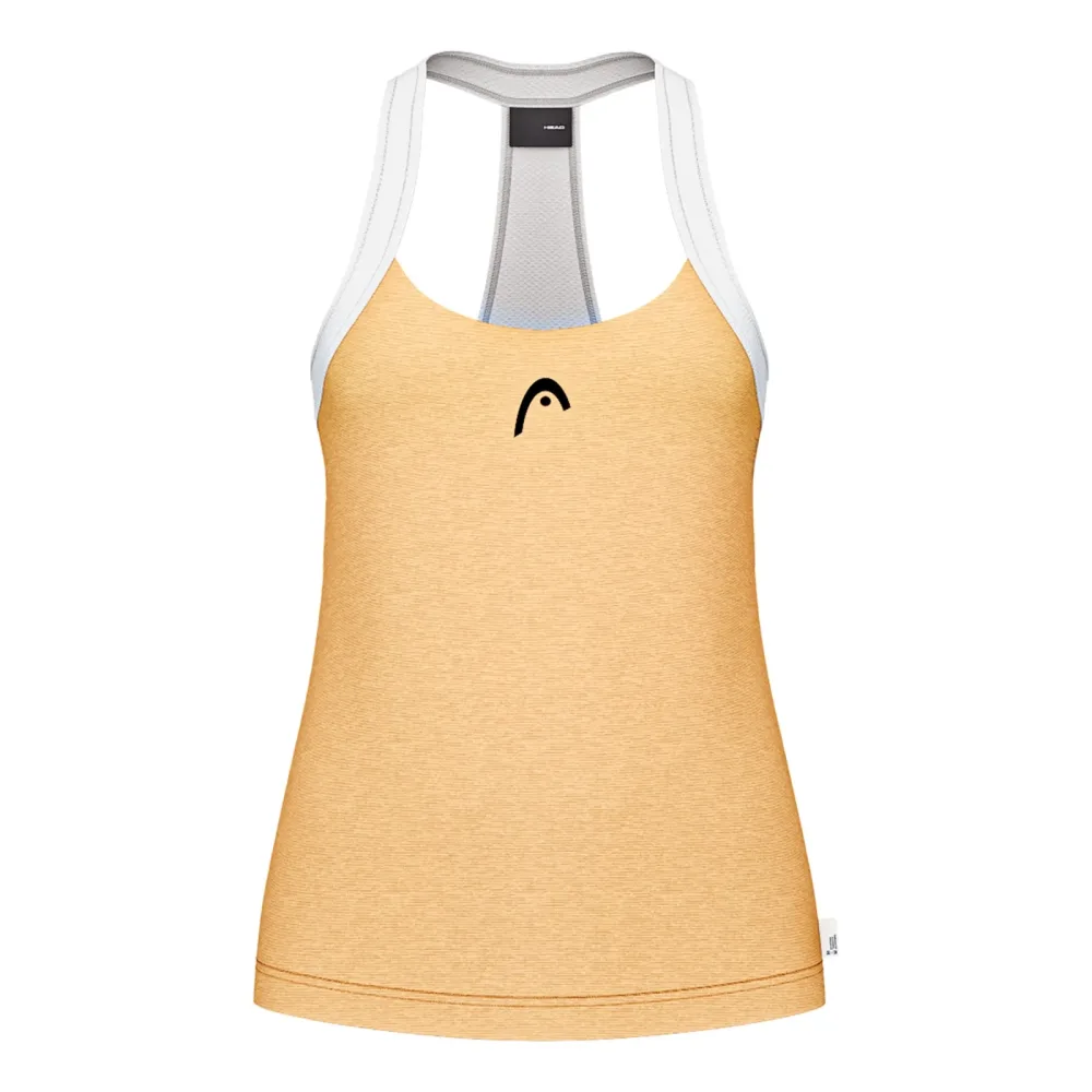 HEAD Play Tech Tank - Top Damen Goldgelb