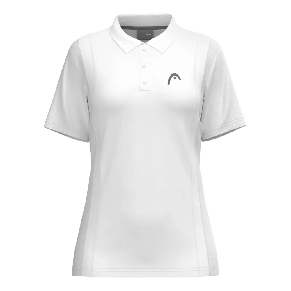 HEAD Club 25 Tech Polo Damen - Weiß