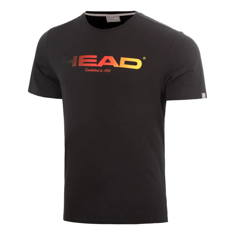 HEAD DTB Rainbow T - Shirt Herren schwarz