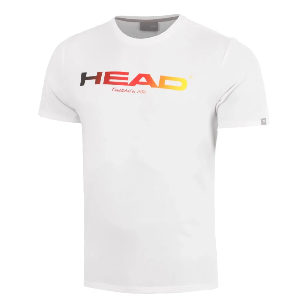 HEAD DTB Rainbow T - Shirt Herren weiß