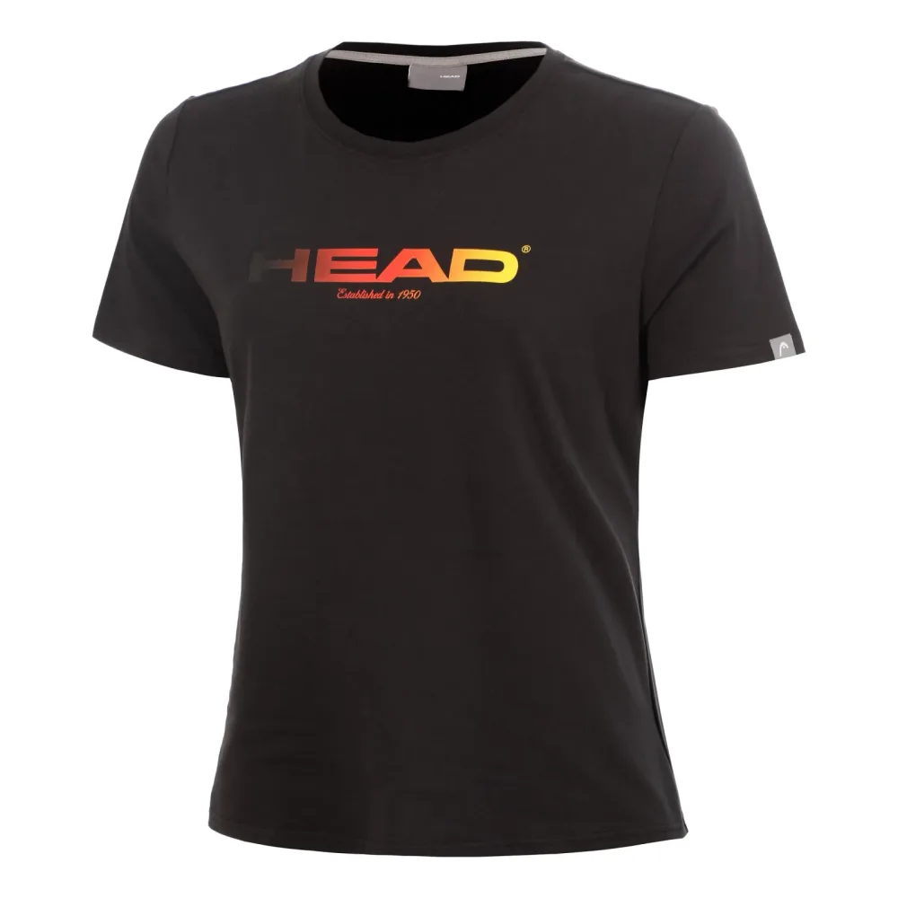 HEAD DTB Rainbow T - Shirt Damen schwarz