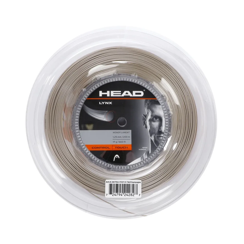 HEAD Lynx Saitenrolle 200m - Nude