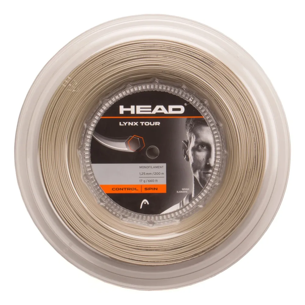 HEAD Lynx Tour Reel Saitenrolle 200m - Nude