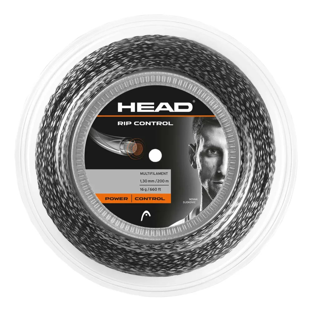HEAD RIP Control Saitenrolle 200m - Schwarz