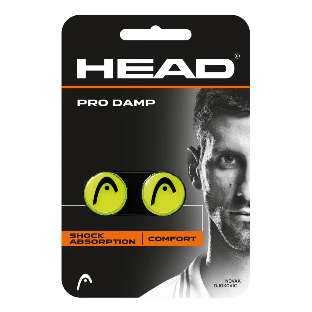 HEAD Pro Damp Dämpfer 2er Pack - Gelb