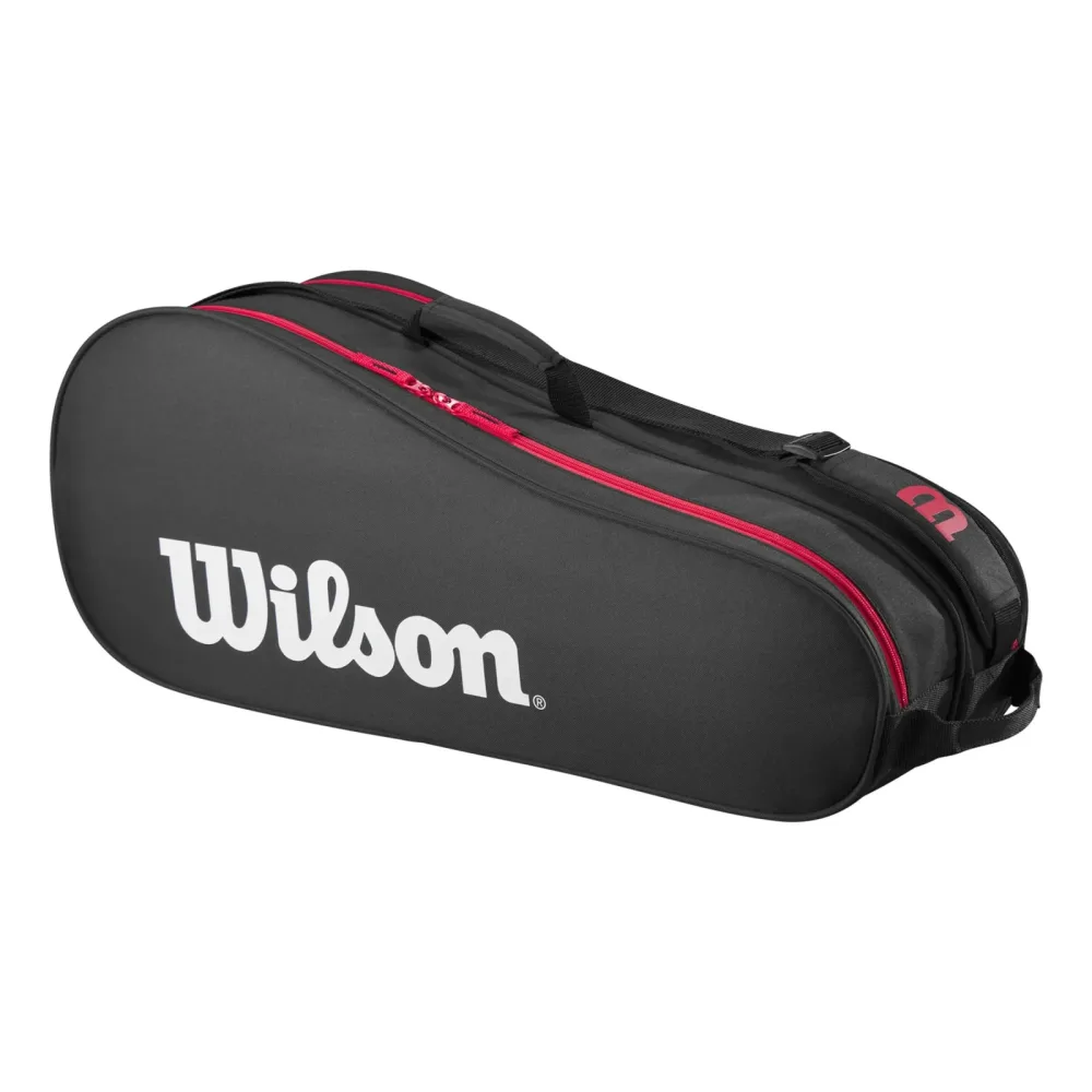 Wilson Tour Advantage Schlägertasche 6er - Schwarz