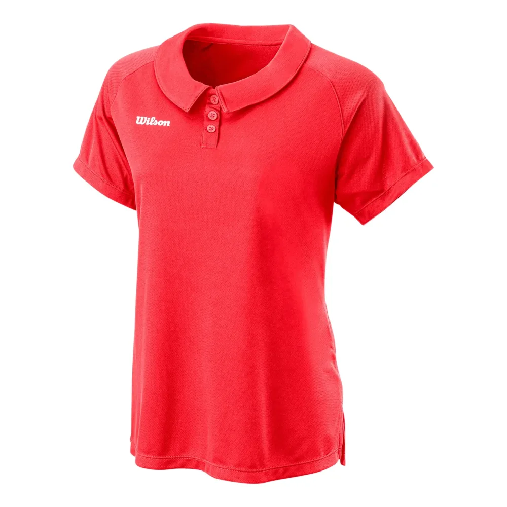 Wilson Team II Polo Damen - Koralle