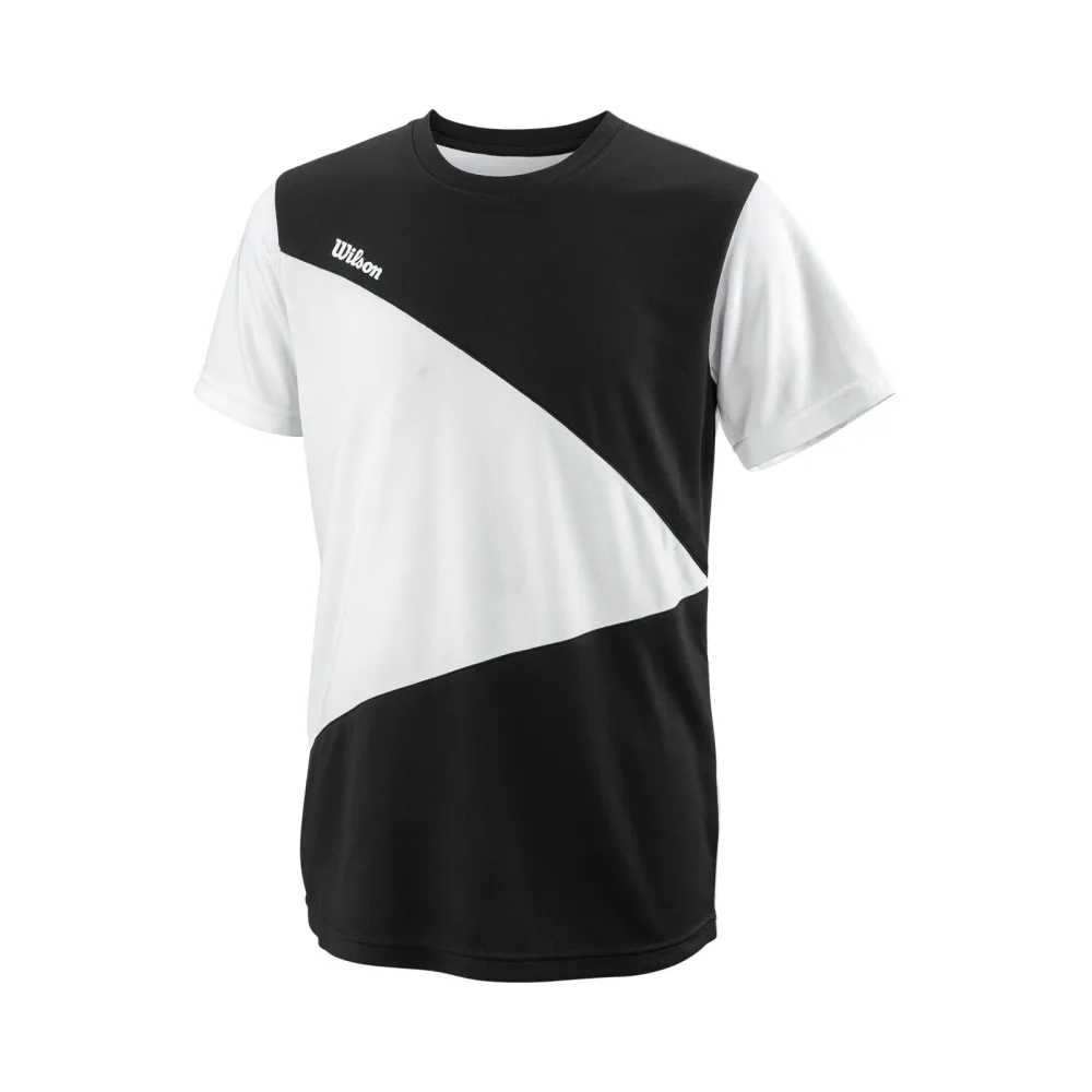 Wilson Team T - Shirt Jungen Schwarz, Weiß
