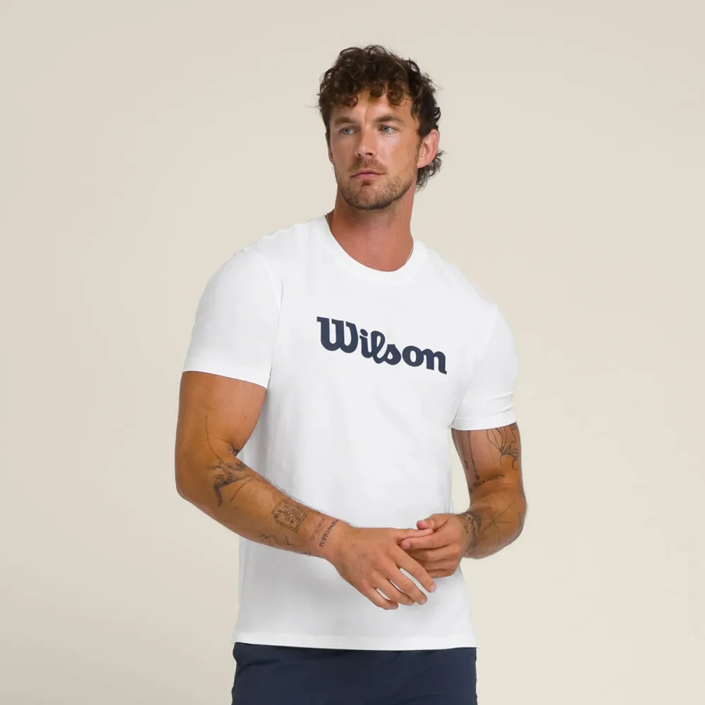 Wilson Easy Street T - Shirt Herren Weiß