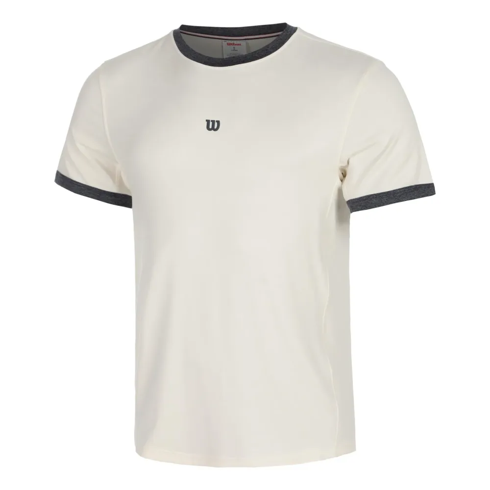 Wilson Everyday Performance Ringer T - Shirt Herren Sand