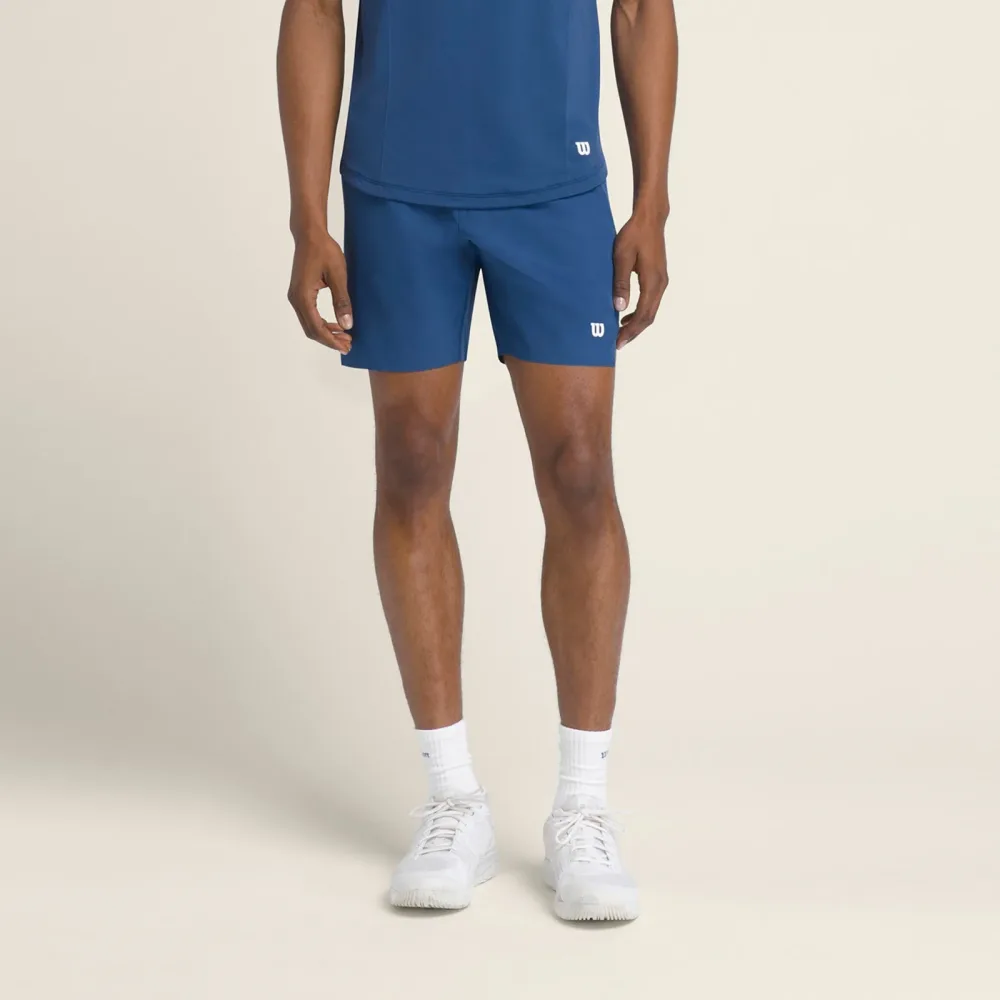 Wilson Tournament V2 7inch Unlined Shorts Herren - Blau