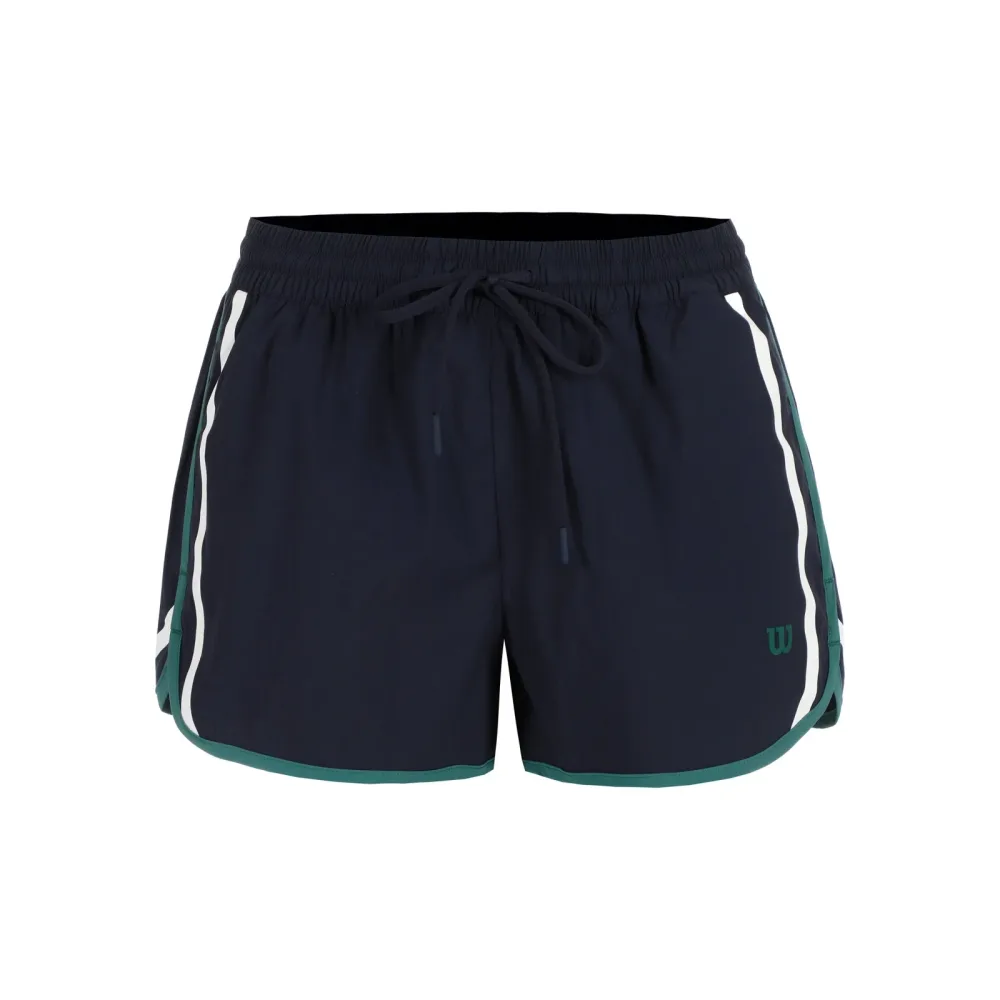 Wilson Ellyn Shorts Damen - Dunkelblau, Grün