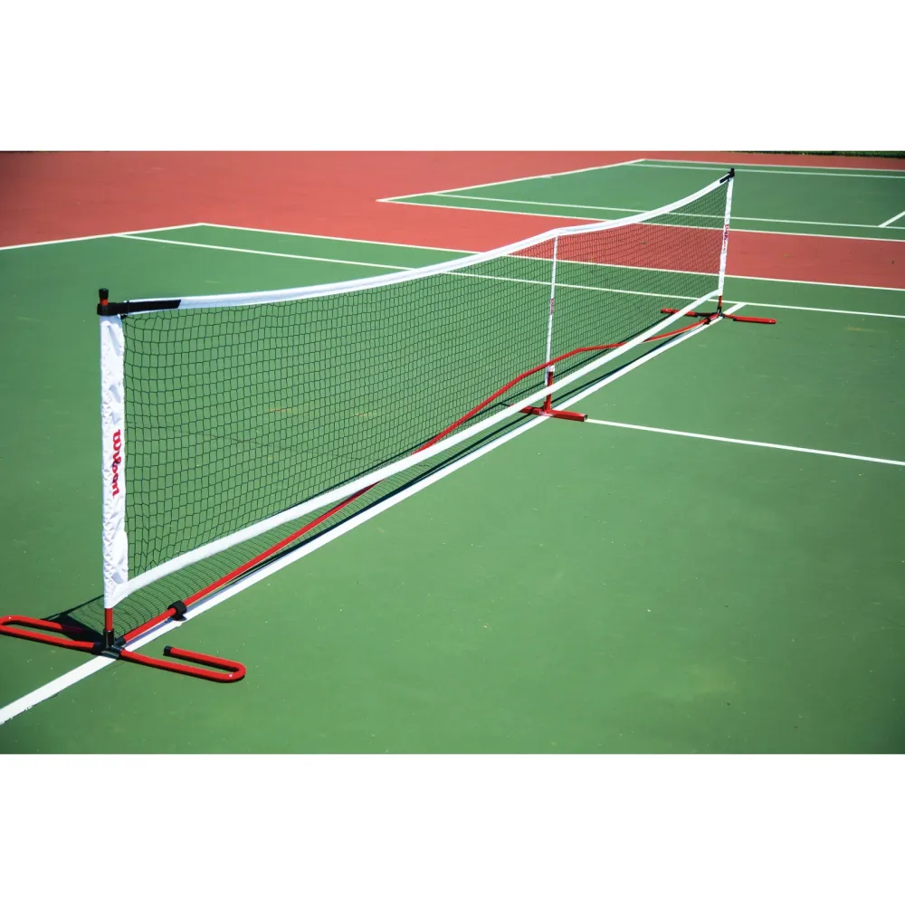 Wilson Portable Pickleball Netz - Schwarz