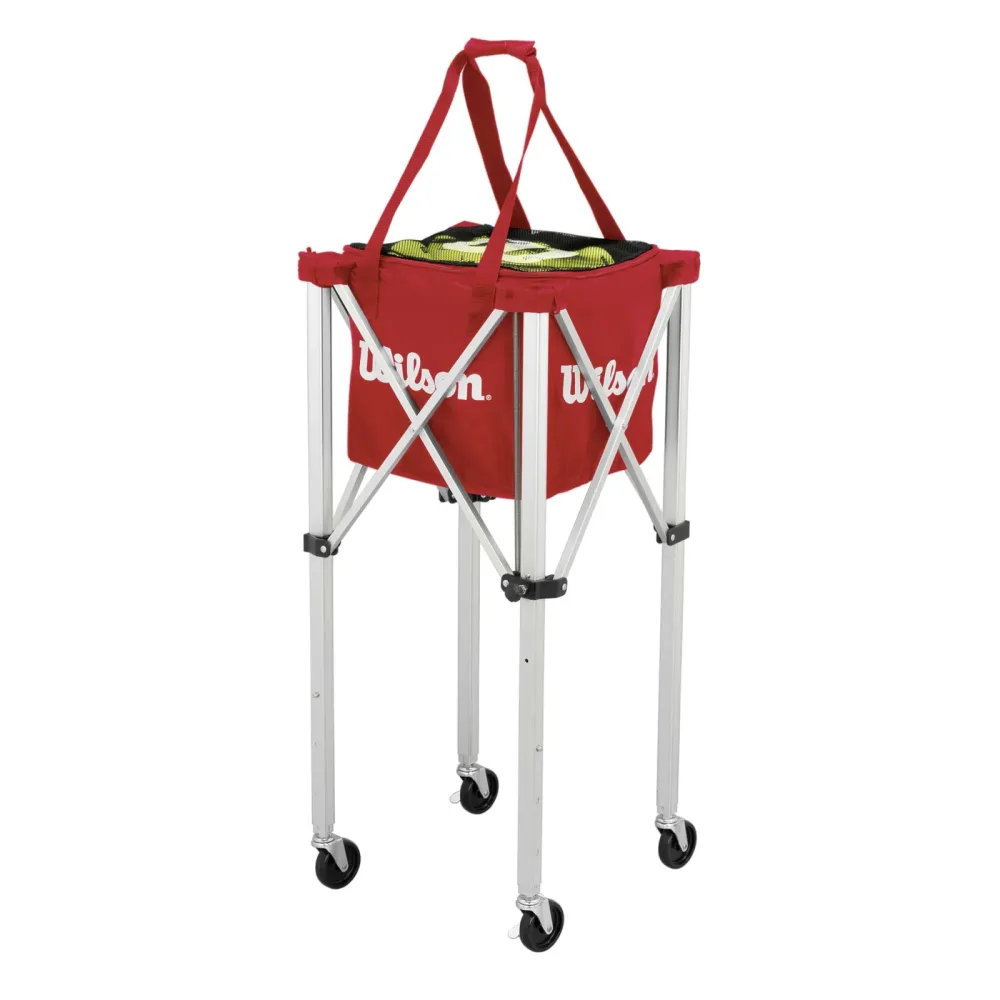 Wilson Tennis Teaching 150 Ballwagen mit Rollen