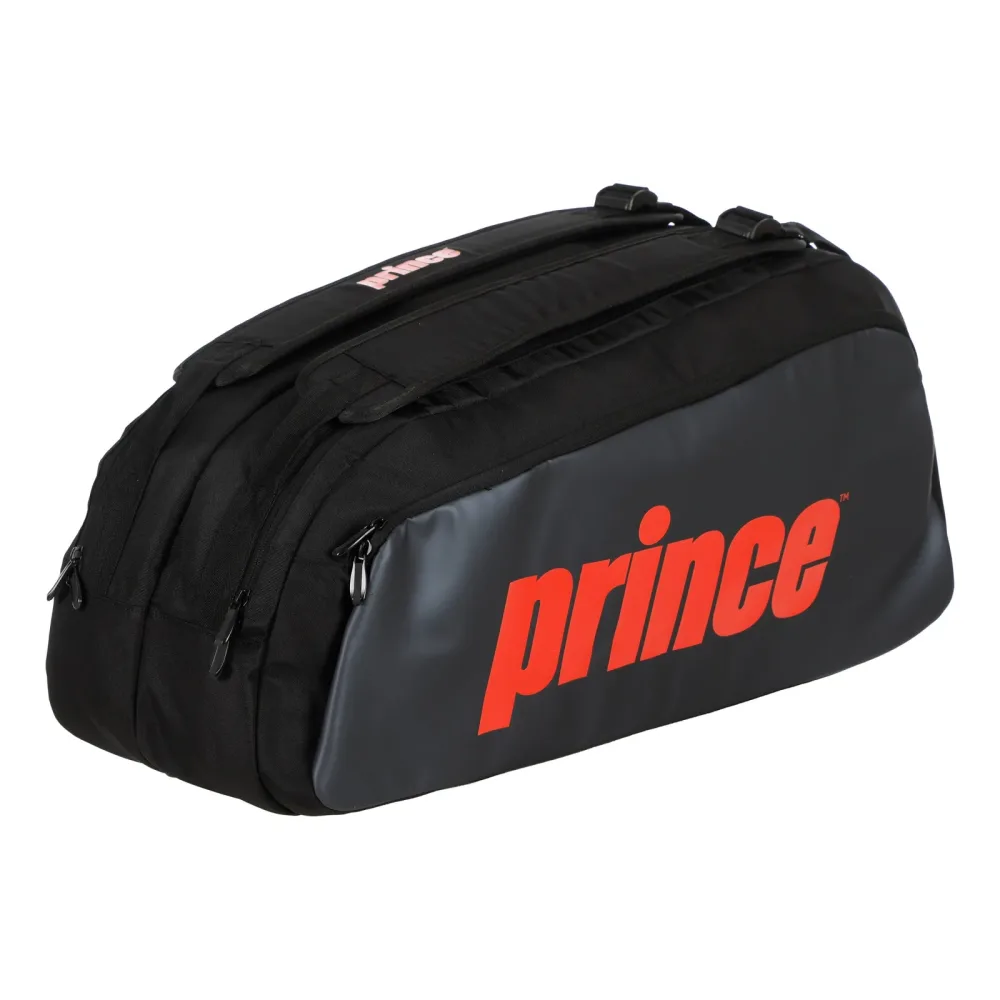 Prince Tour 2 Comp Schlägertasche - Schwarz, Rot