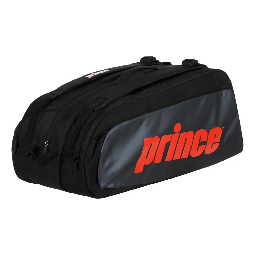 Prince Tour 3 Comp Schlägertasche - Schwarz, Rot