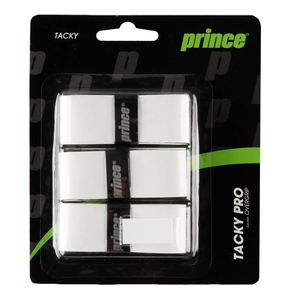 Prince TackyPro 3er Pack - Weiß
