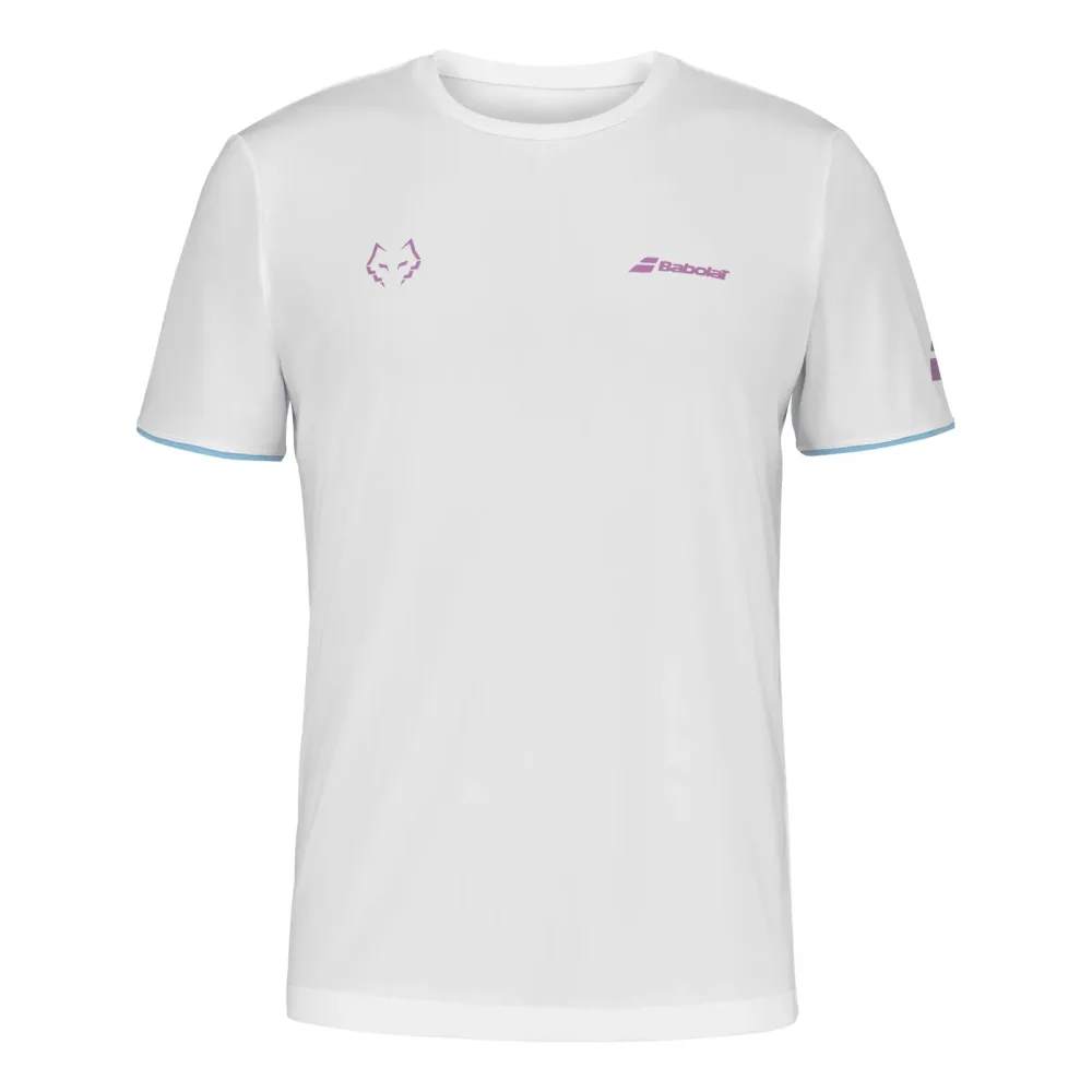 Babolat CREW LEBRON T - Shirt Herren Weiß