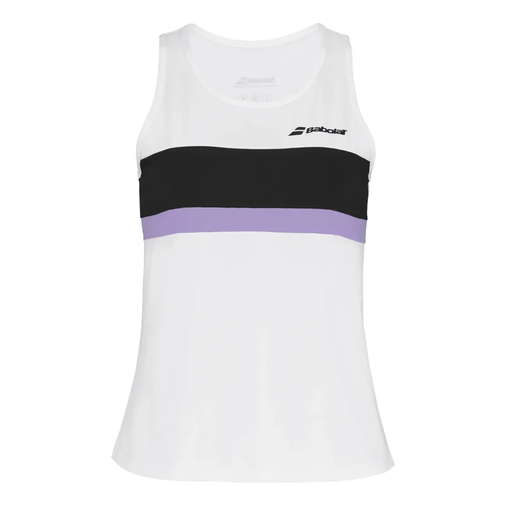 Babolat Padel Tank - Top Damen Weiß